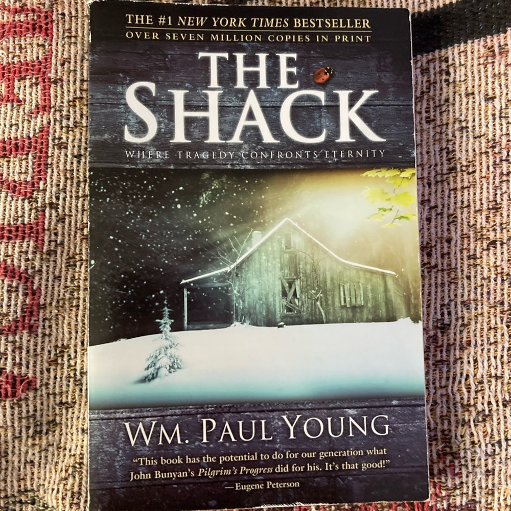Paperback book “The Shack” by WM. Paul Young
